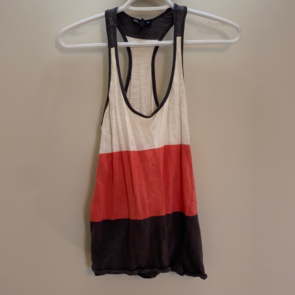 Racer back tank top